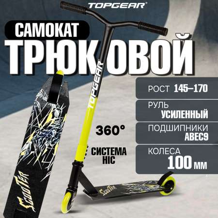Трюковой самокат TopGear двухколесный