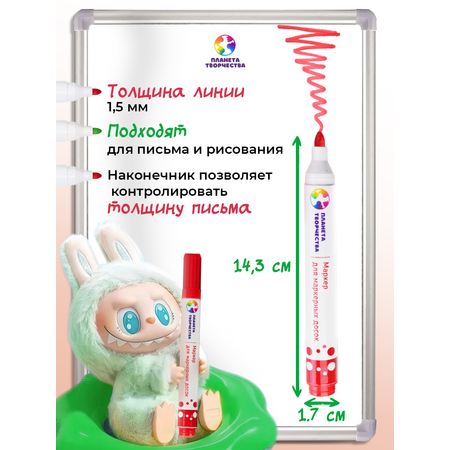 Маркеры Планета творчества 4 цв.