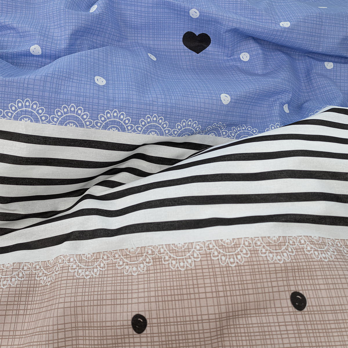 Комплект постельного белья Спал Спалыч Харти полутораспальный 4 предм. - фото 7