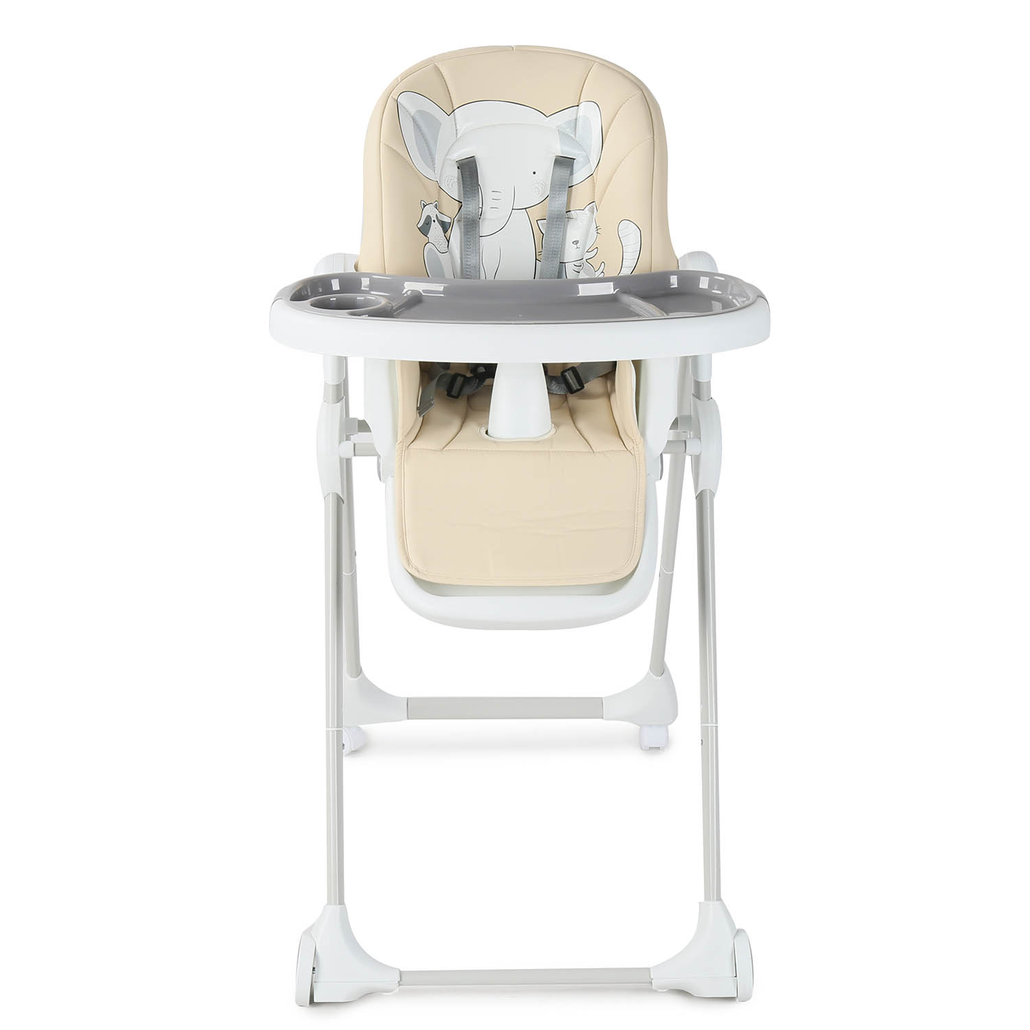 Стульчик для кормления Babyton Multiset Beige классический - фото 8