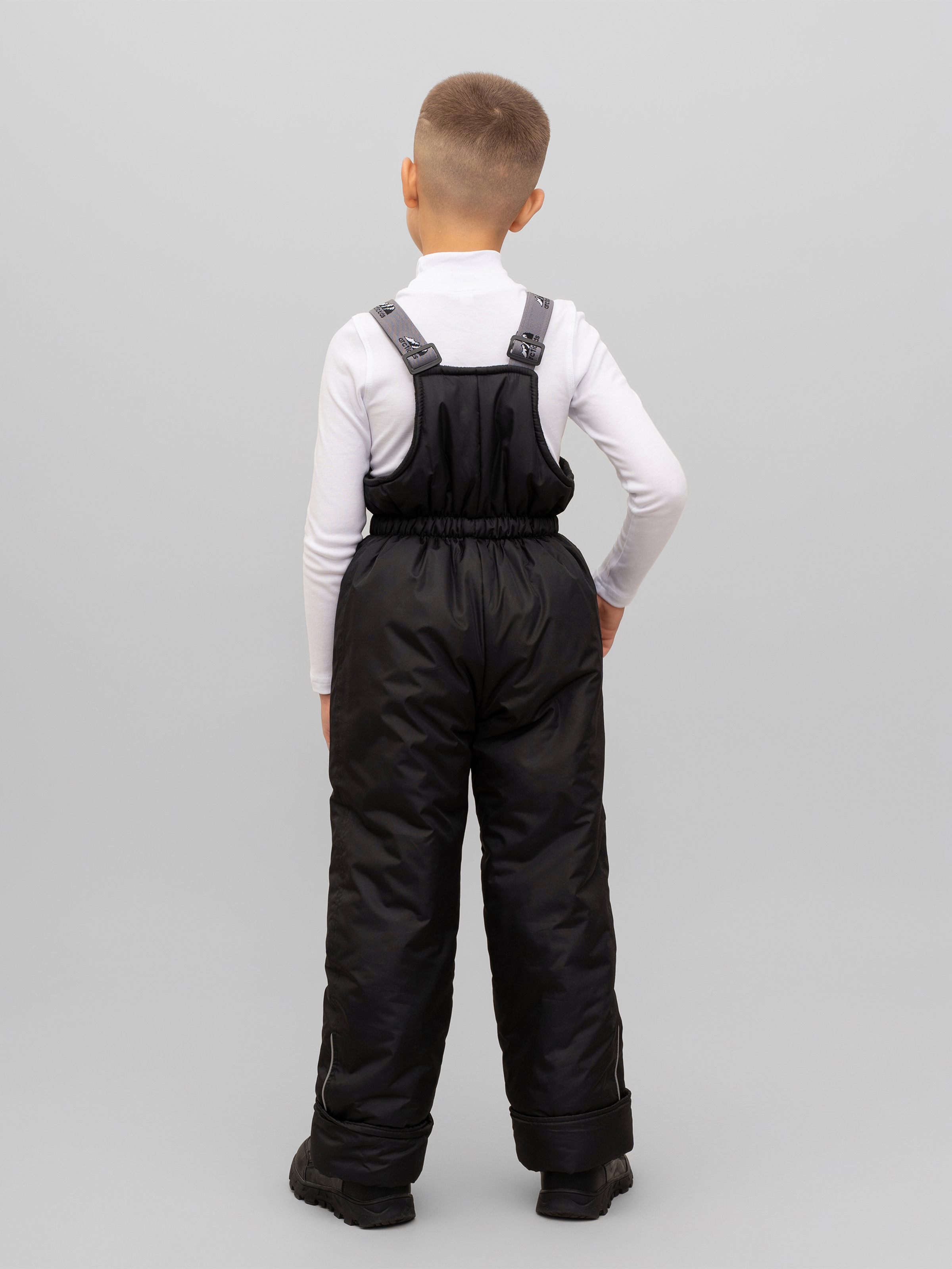 Полукомбинезон Arctic kids 60-015/1 черный - фото 20