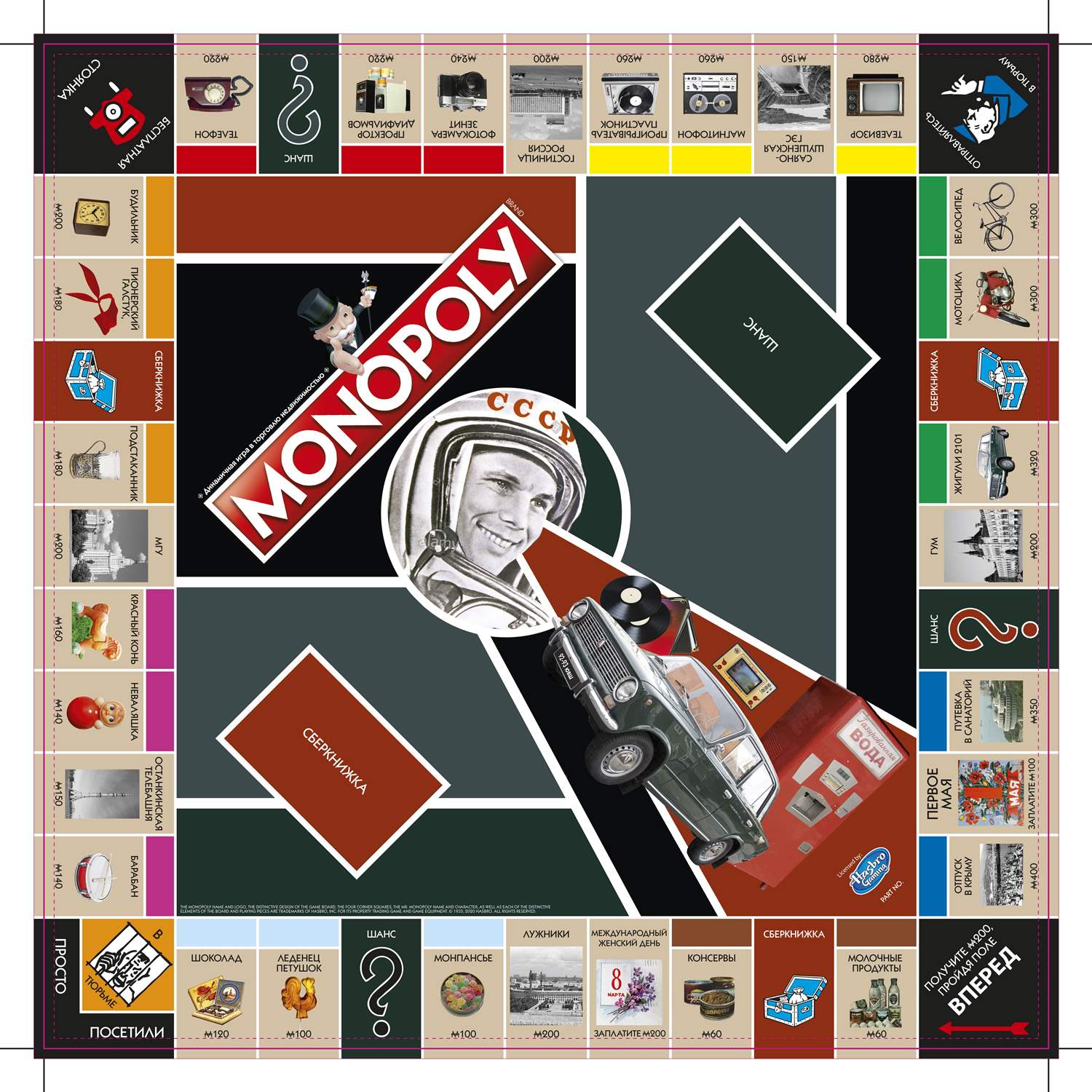 Настольная игра HASBRO (GAMES) Monopoly СССР - фото 7