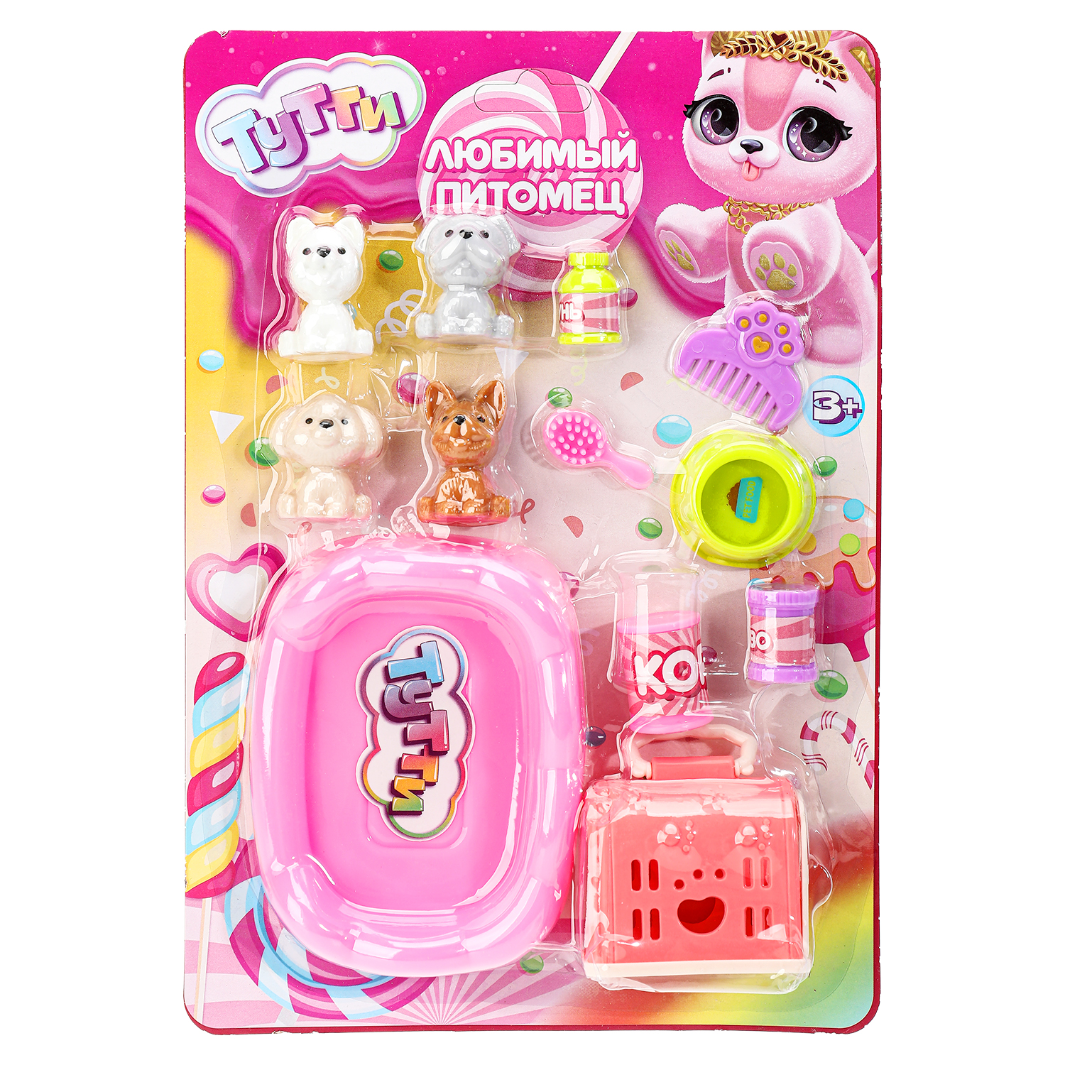 Кукла модельная Карапуз Тутти 380277 - фото 2