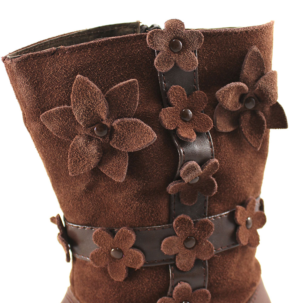 Сапоги BEST.A A260-1-СВ BEST.A Сапоги для девочки,коричневый - фото 3