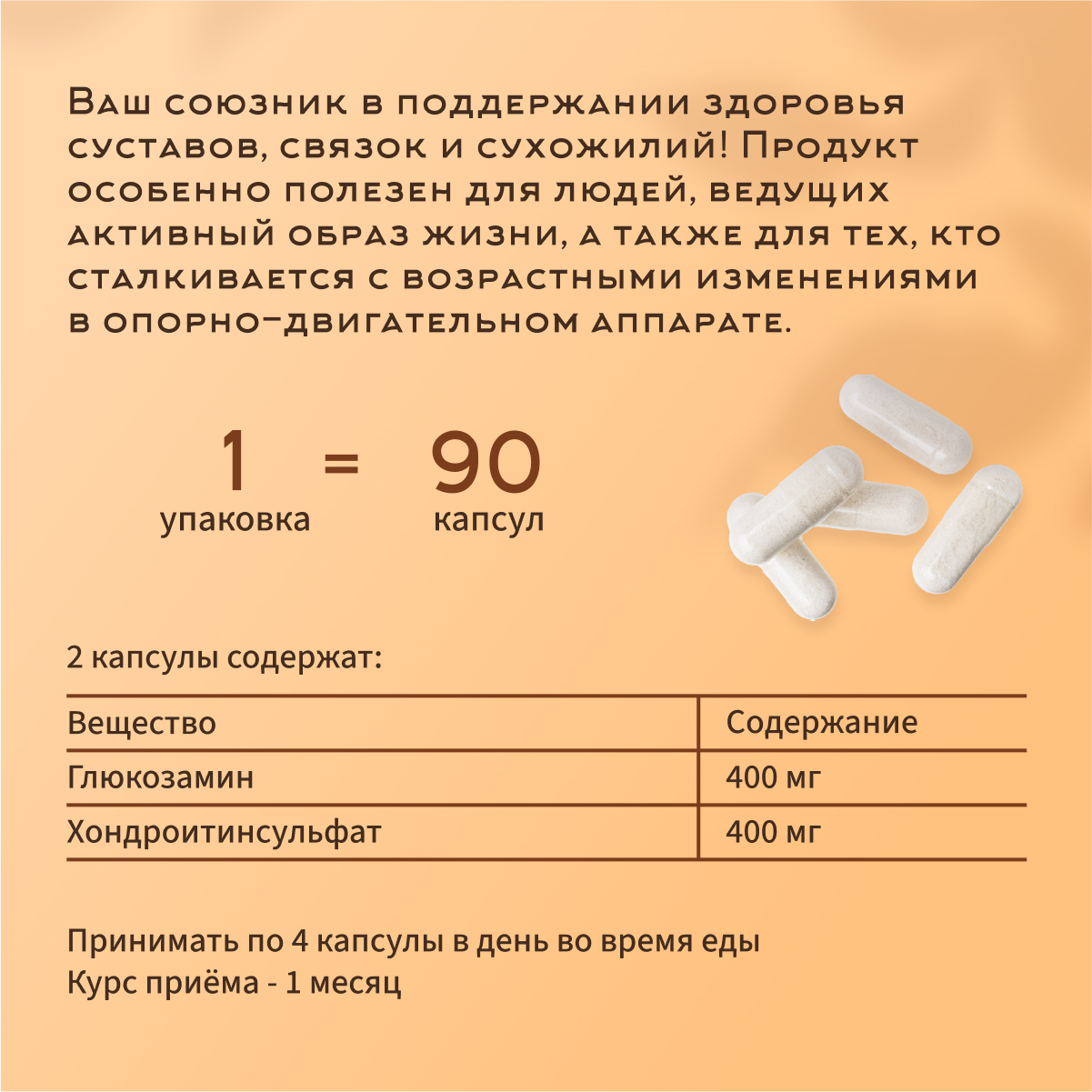 Глюкозамин Хондроитин Dr.White Glucosamine Chondroitin - фото 3