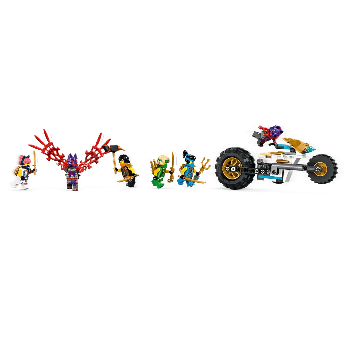 Конструктор LEGO NINJAGO Автомобиль команды ниндзя 576 дет. - фото 4