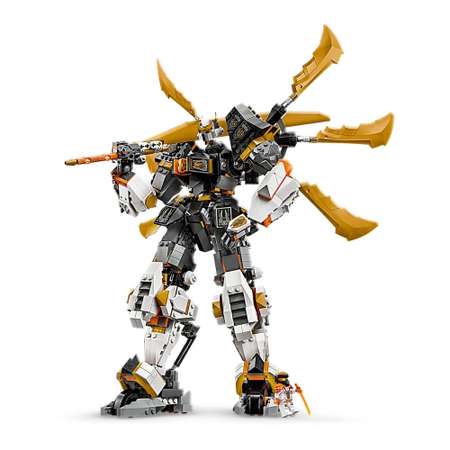 Конструктор LEGO NINJAGO Робот-Титановый дракон Коула блочный