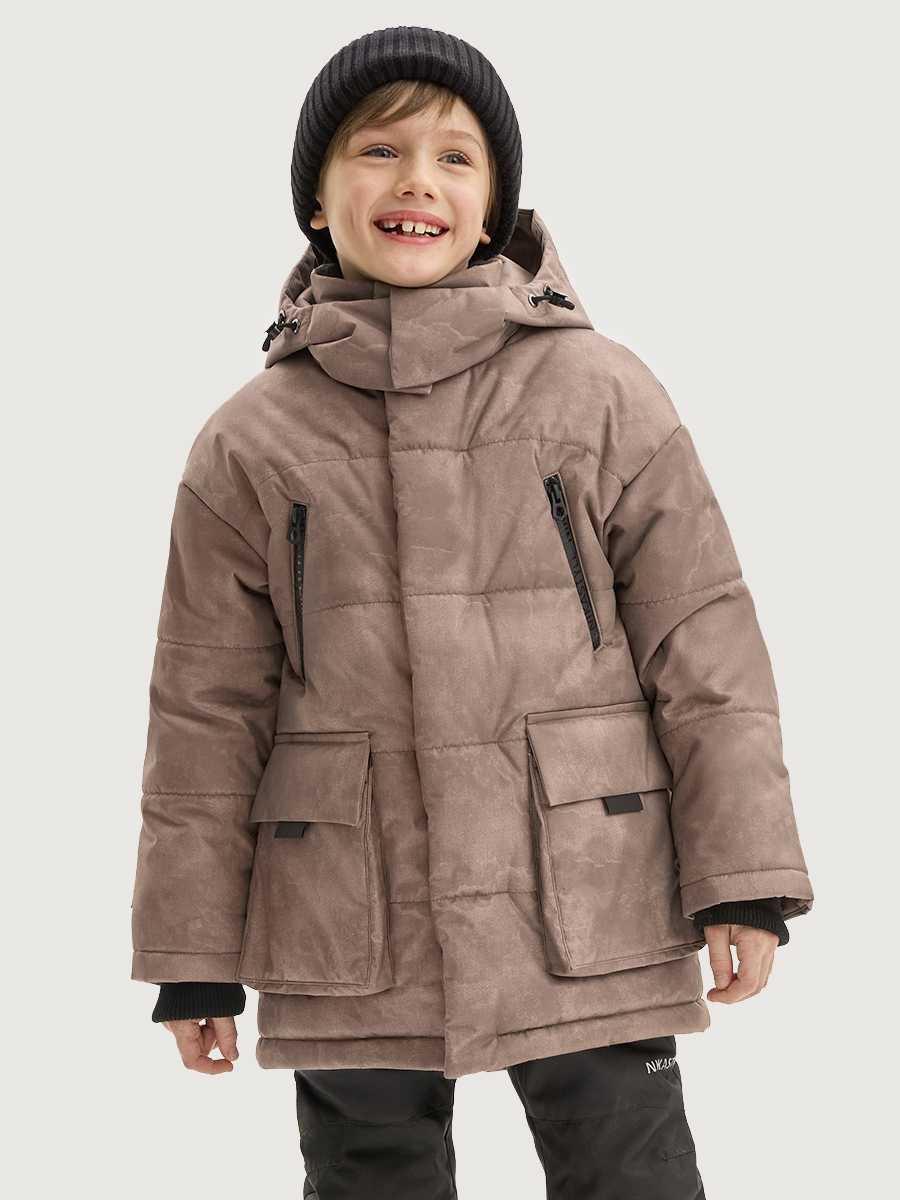 Куртка NIKASTYLE 4з7925 кэмел - фото 1