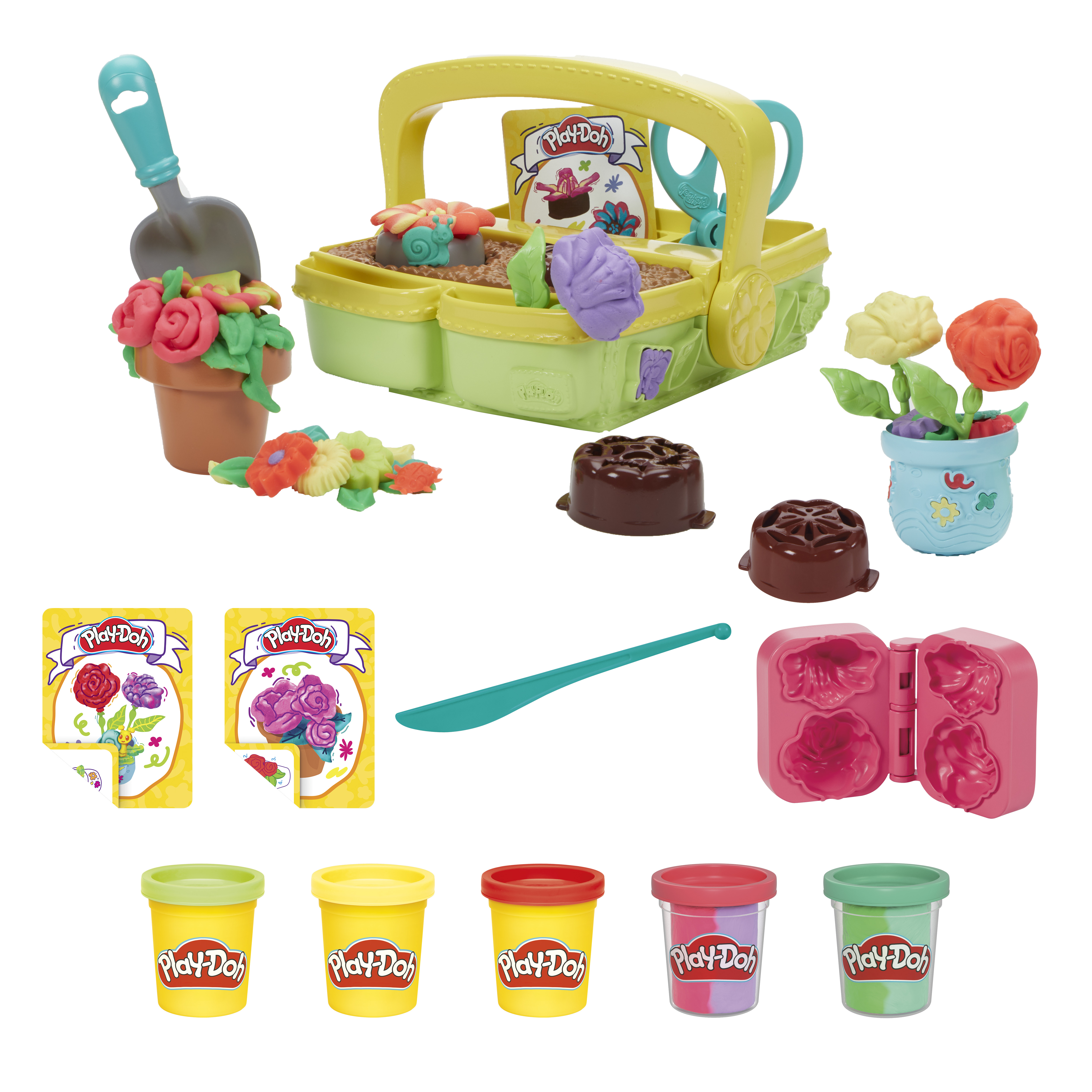 Масса для лепки Hasbro Набор Play-Doh Цветы - фото 6
