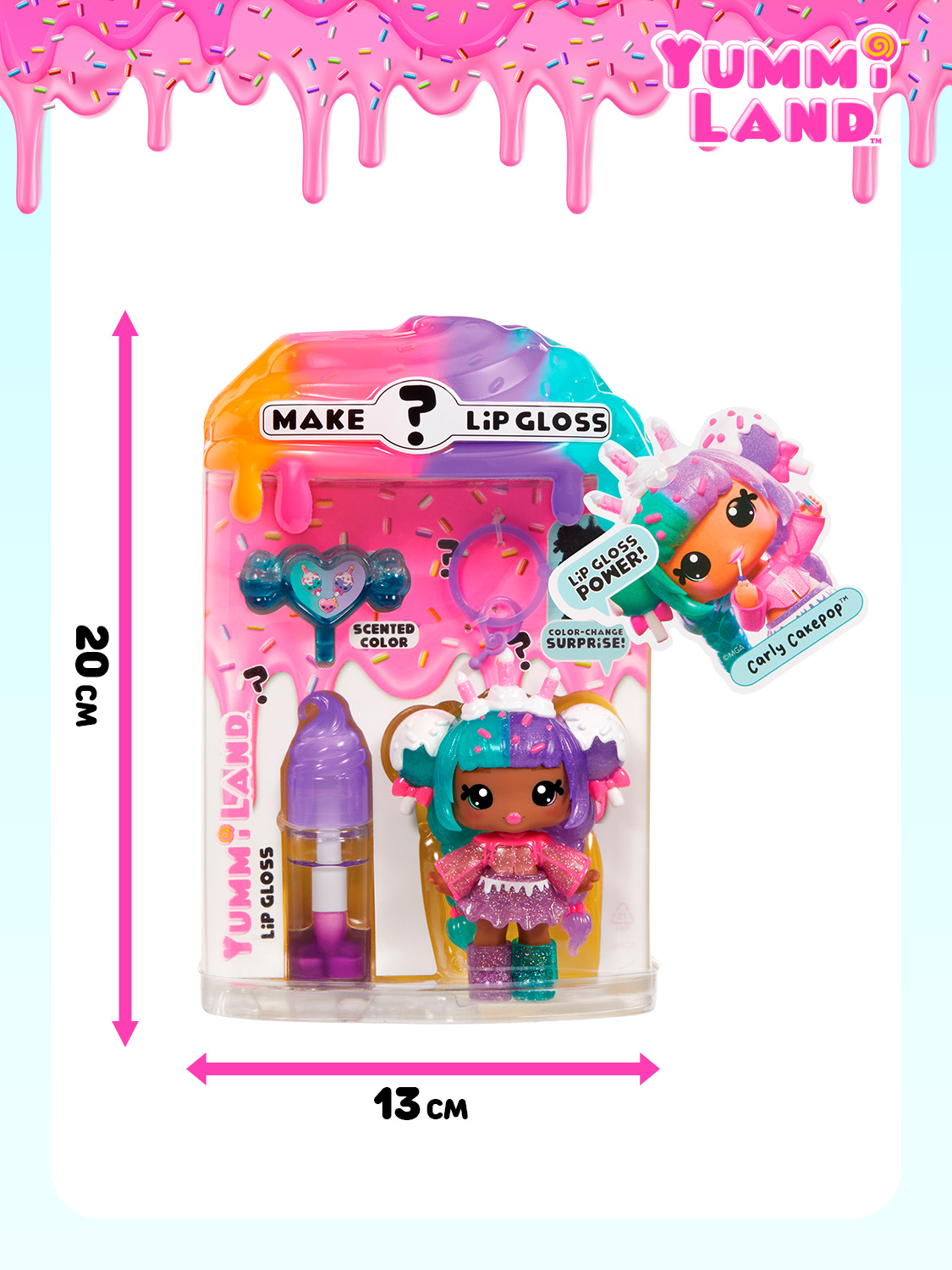 Кукла мини YummiLand Кукла Карли Кейкпоп высота 10 см 68750 - фото 8