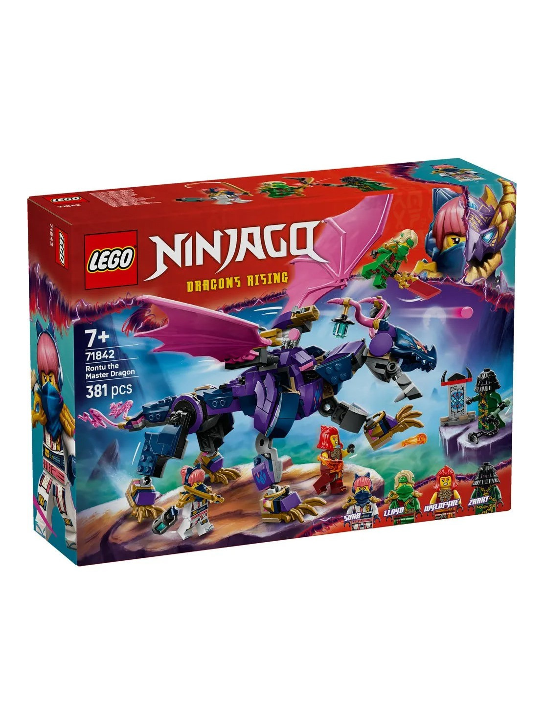 Конструктор LEGO NINJAGO Ронту - Главный дракон 381 дет. - фото 1