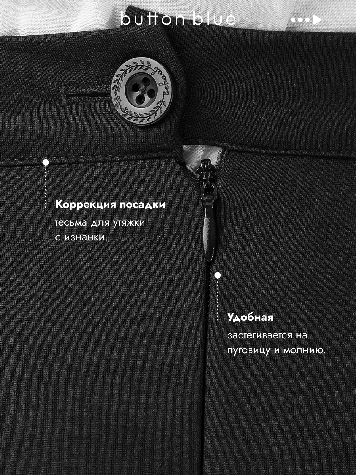 Юбка BUTTON BLUE 223BBGS55030800 - фото 5