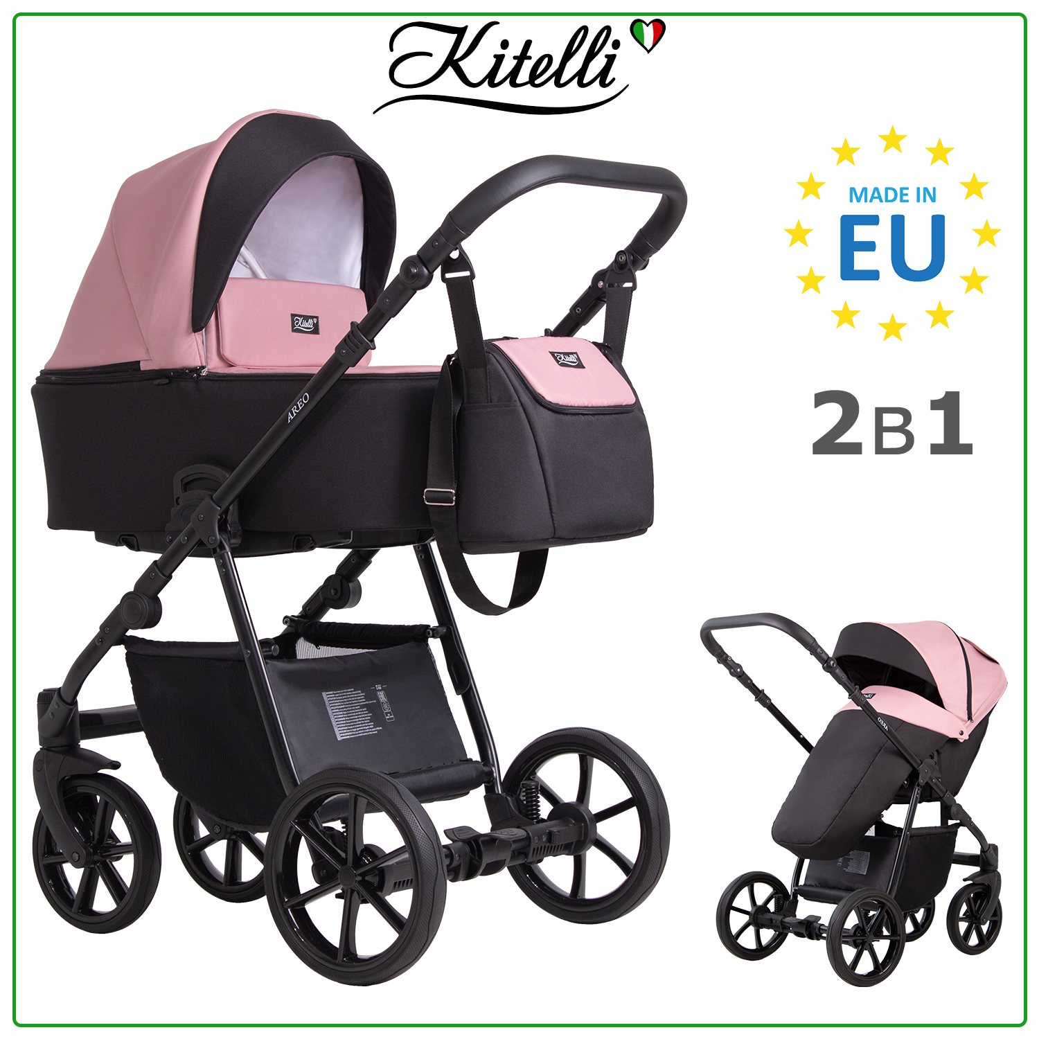 Коляска 2 в 1 Kitelli Areo - фото 1