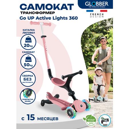 Самокат Globber трехколесный
