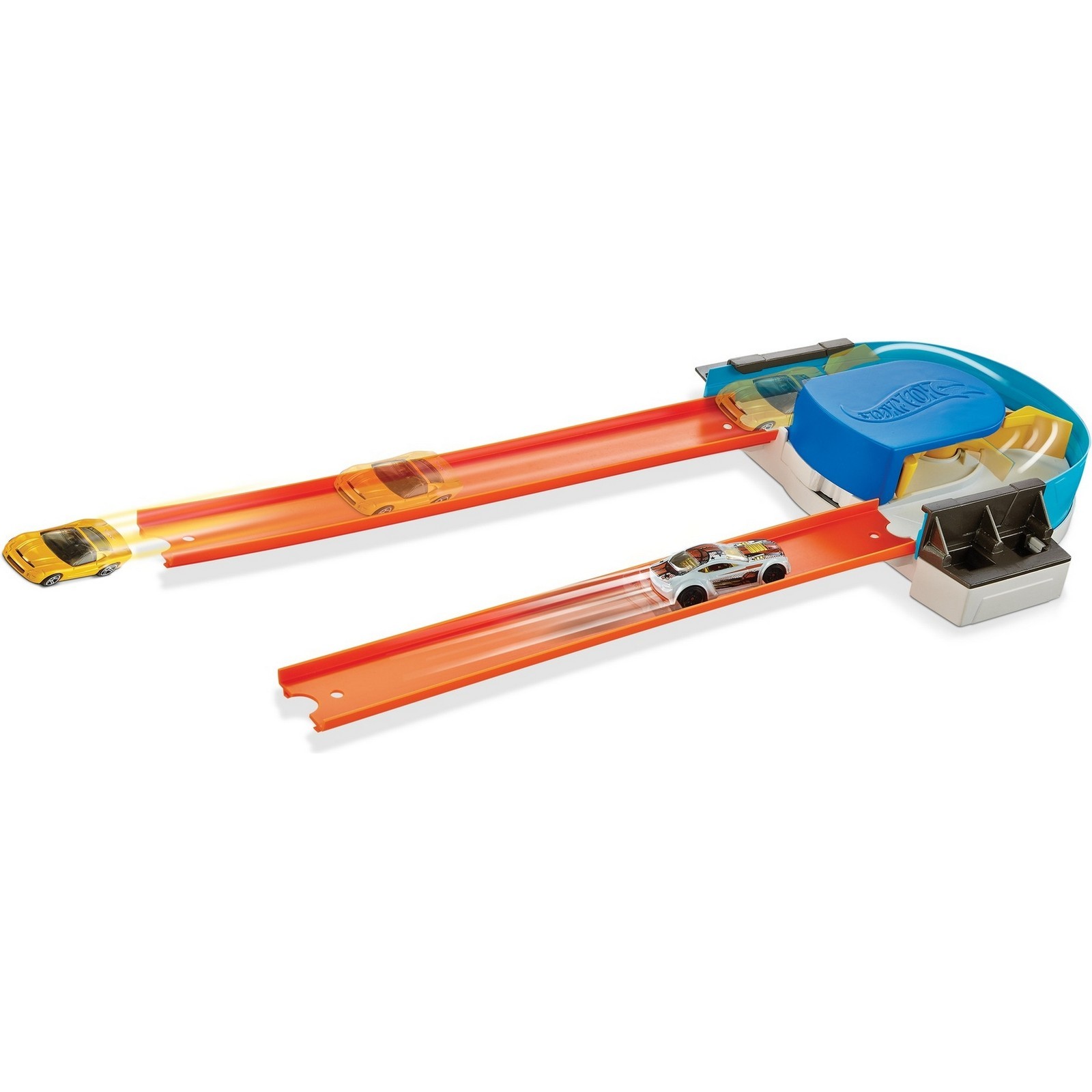 Базовый набор Hot Wheels аксессуаров для трека с машинкой в ассортименте DNH84 - фото 49