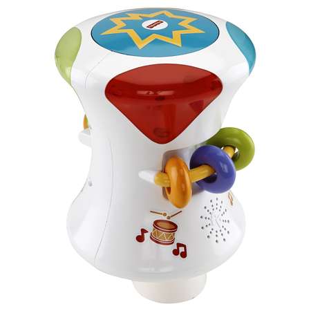 Барабан 2 в 1 Fisher Price музыкальный