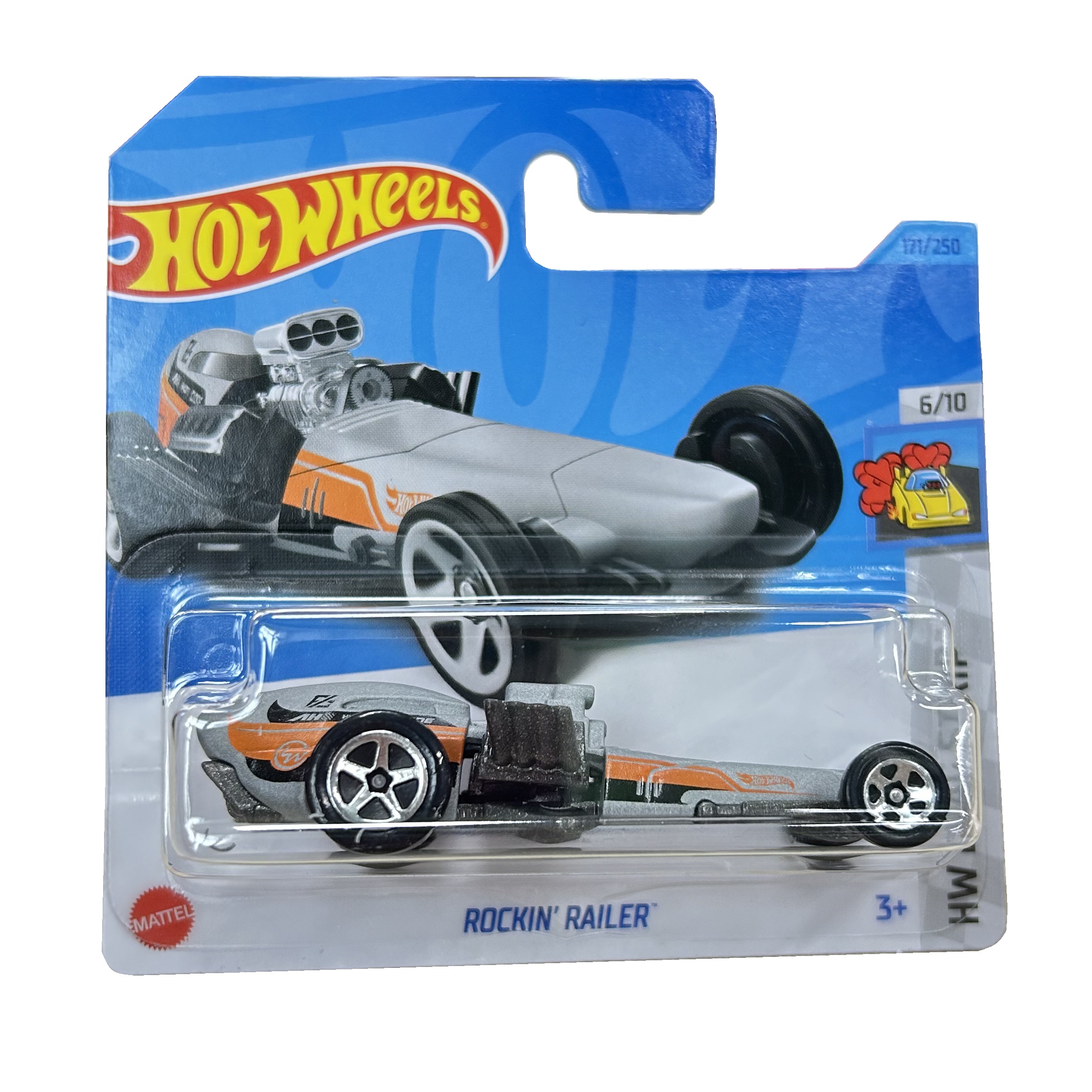 Автомобиль Hot Wheels ROCKIN RAILER 63156 - фото 2