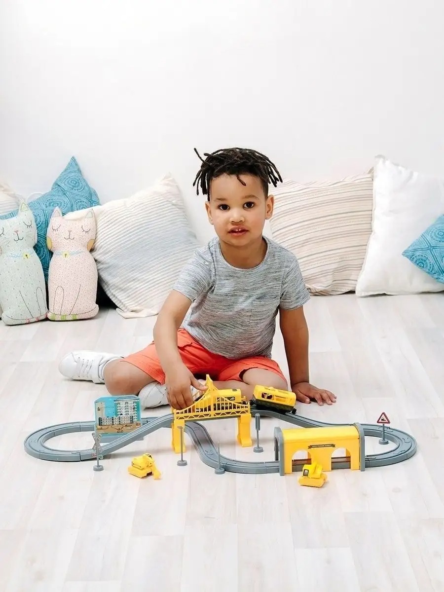 Набор железнодорожный Givito G201-006 - фото 1