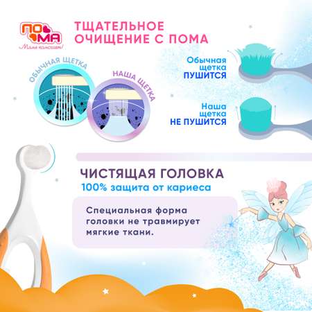 Зубная щетка классическая Пома
