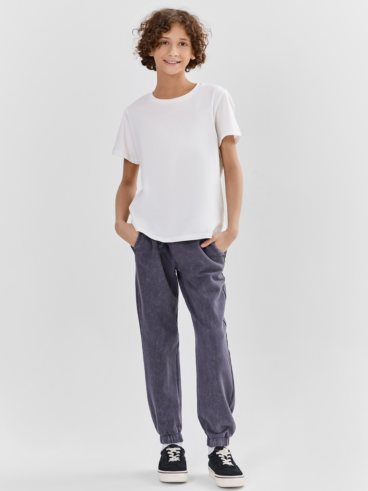 Брюки Mark Formelle (Марк Формэль) 183374/ACID WASH графит - фото 1