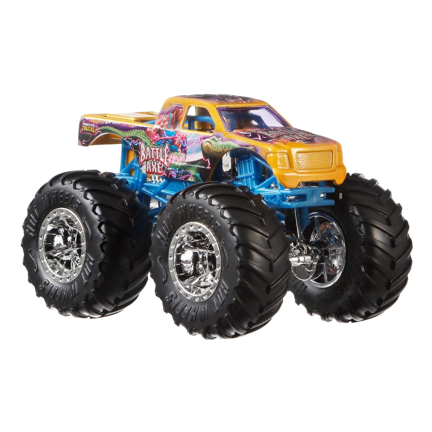 Автомобиль Hot Wheels Monster Trucks 1:64 в ассортименте FYJ44 - фото 55