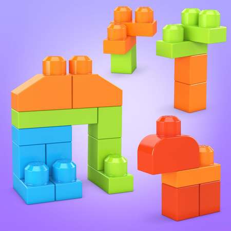 Конструктор Mega Bloks блочный