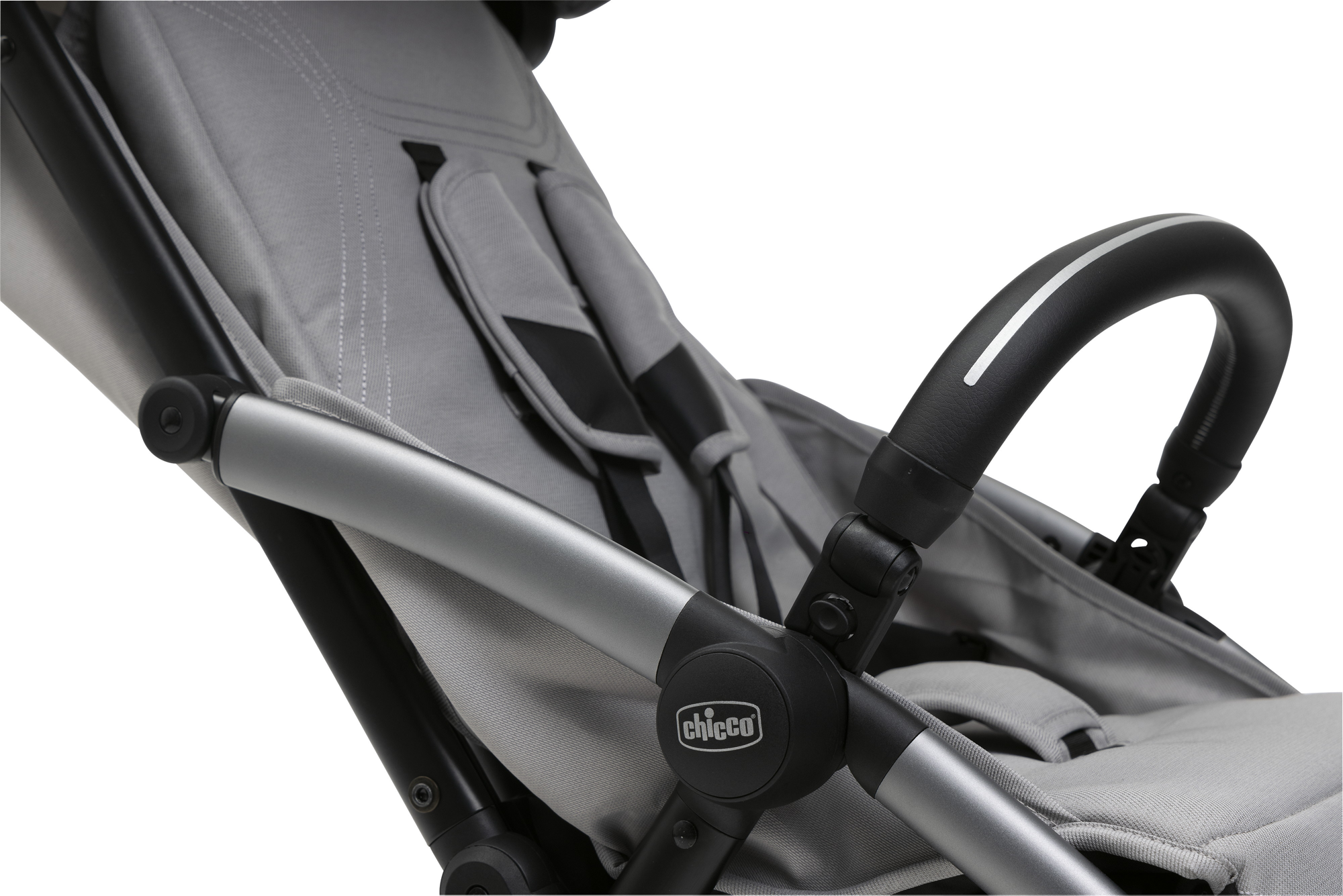 Коляска прогулочная Chicco Xplus Pearl grey серый - фото 8