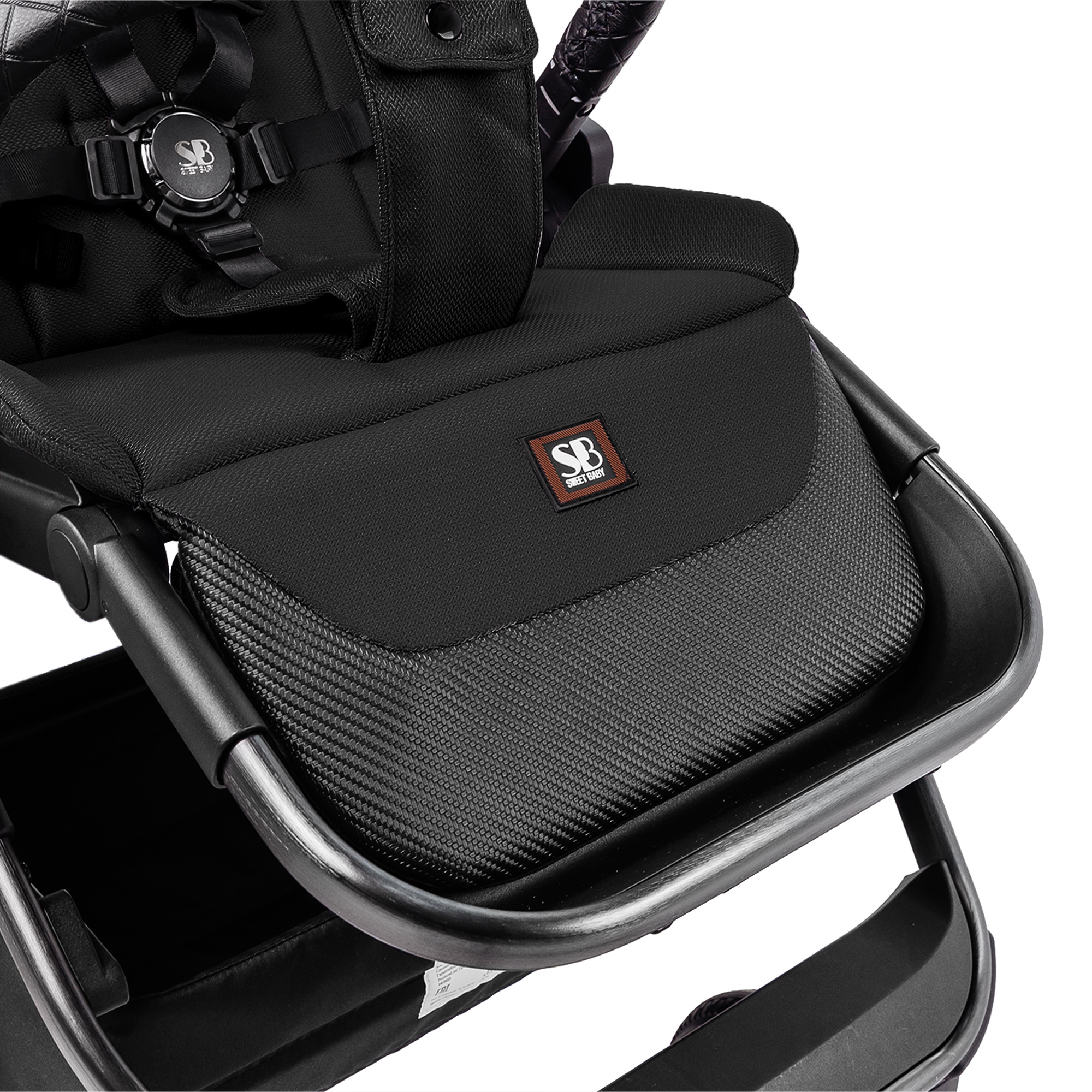 Коляска 2в1 Sweet Baby Rocco Black черный - фото 41