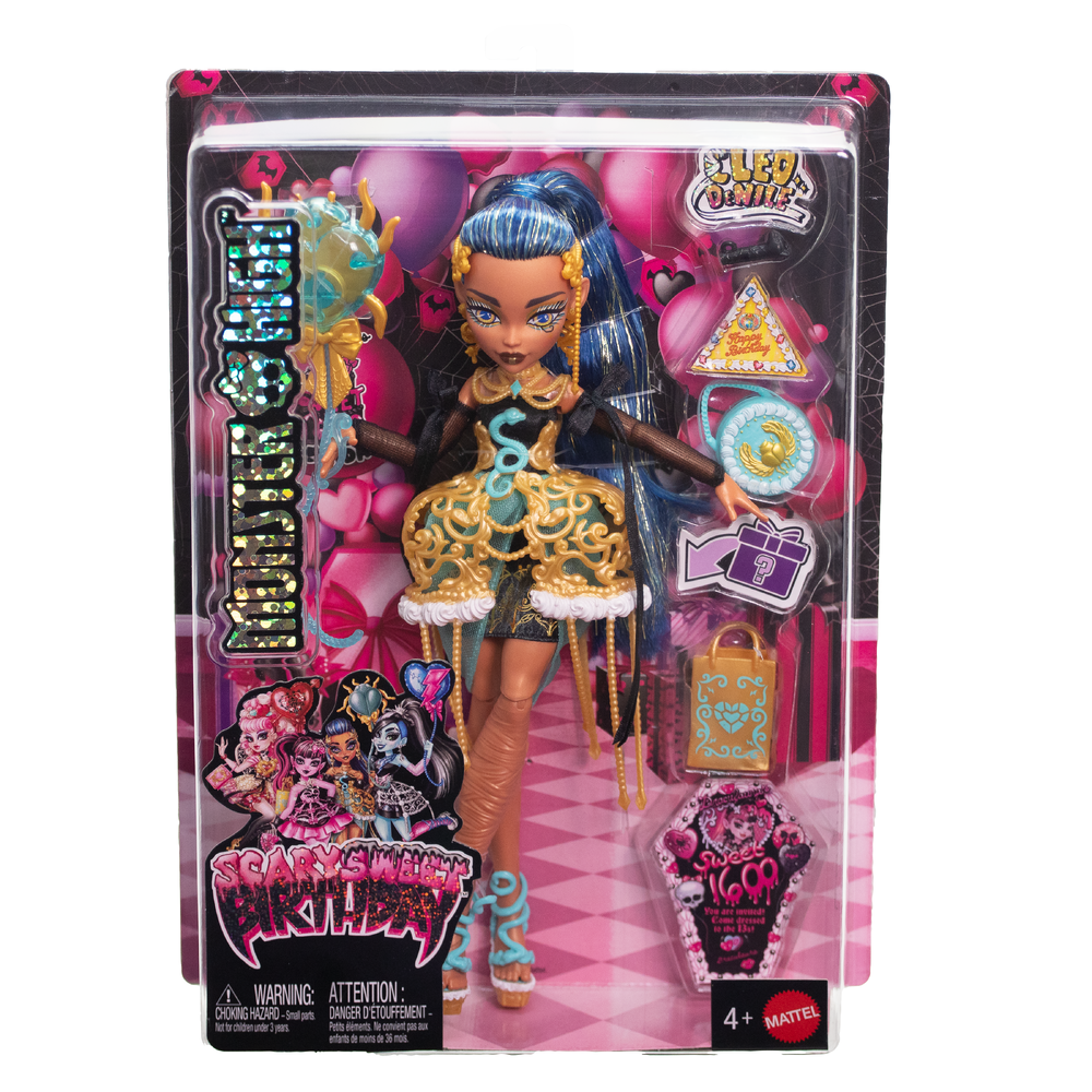Кукла модельная Monster High Scary Sweet Birthday Cleo JBG76 JBG76 - фото 1