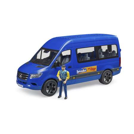 Автомобиль Bruder Mercedes синий 1:16