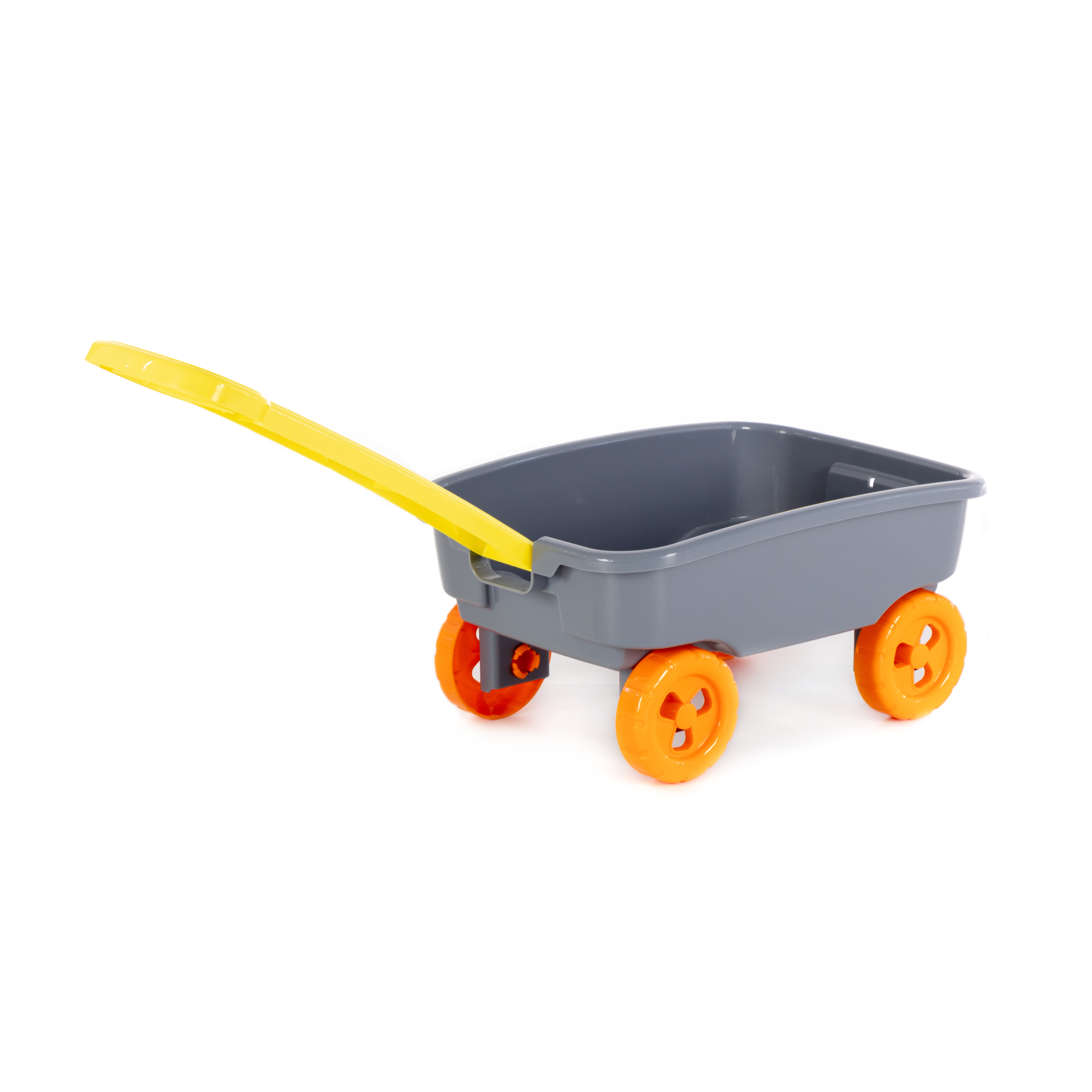 Тележка Полесье с ручкой 1 предм. - фото 4