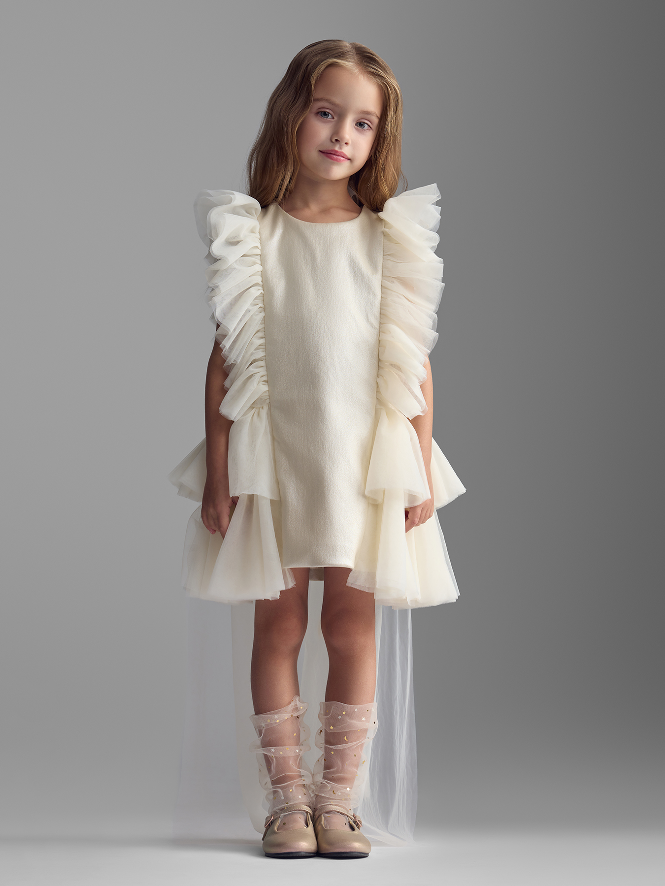 Платье Happy Baby 88617-1_white - фото 1