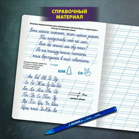 Общая тетрадь Юнландия косая линейка 12 лист. 10 шт.
