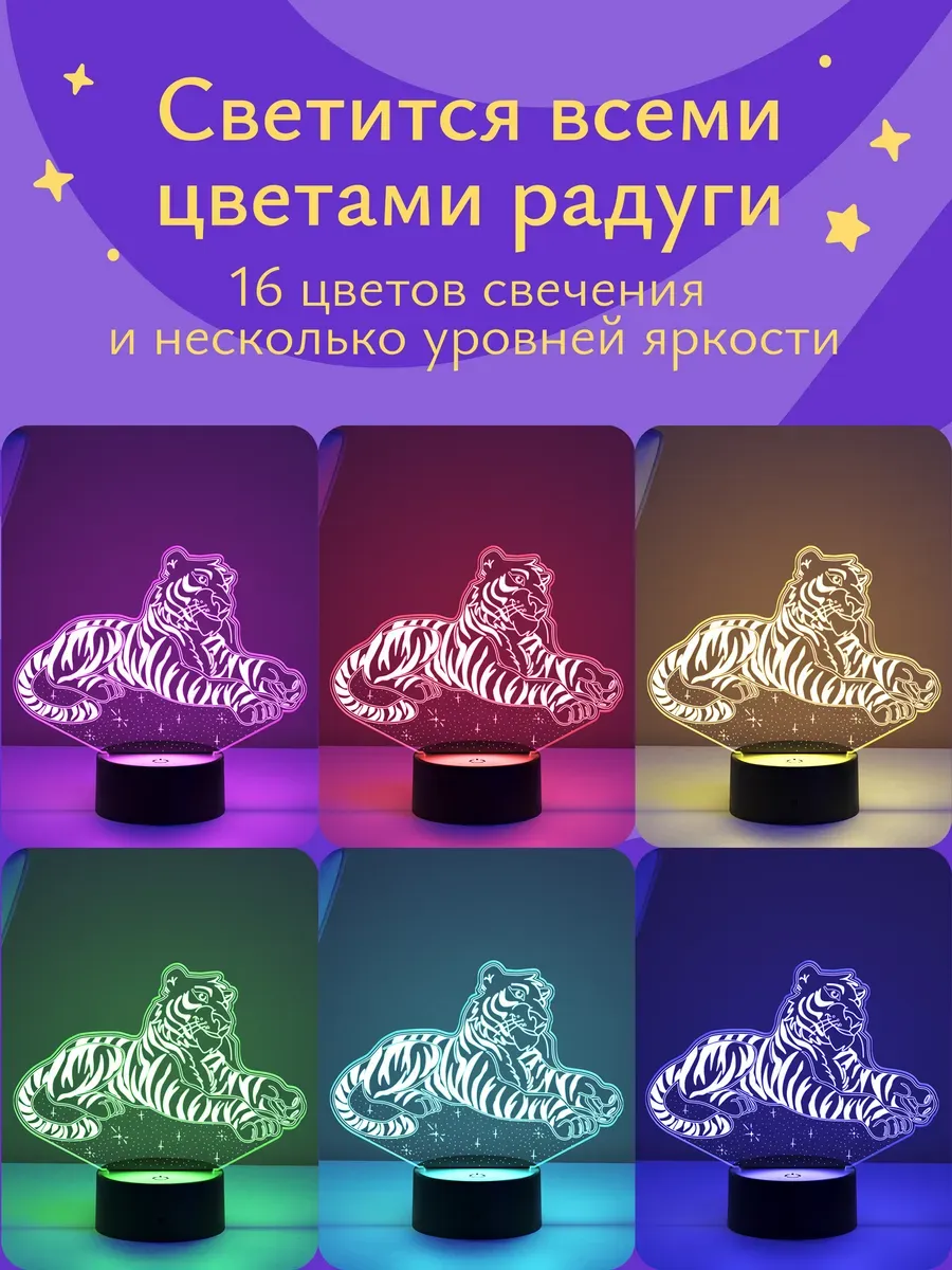 Ночник Светофей Тигр - фото 4
