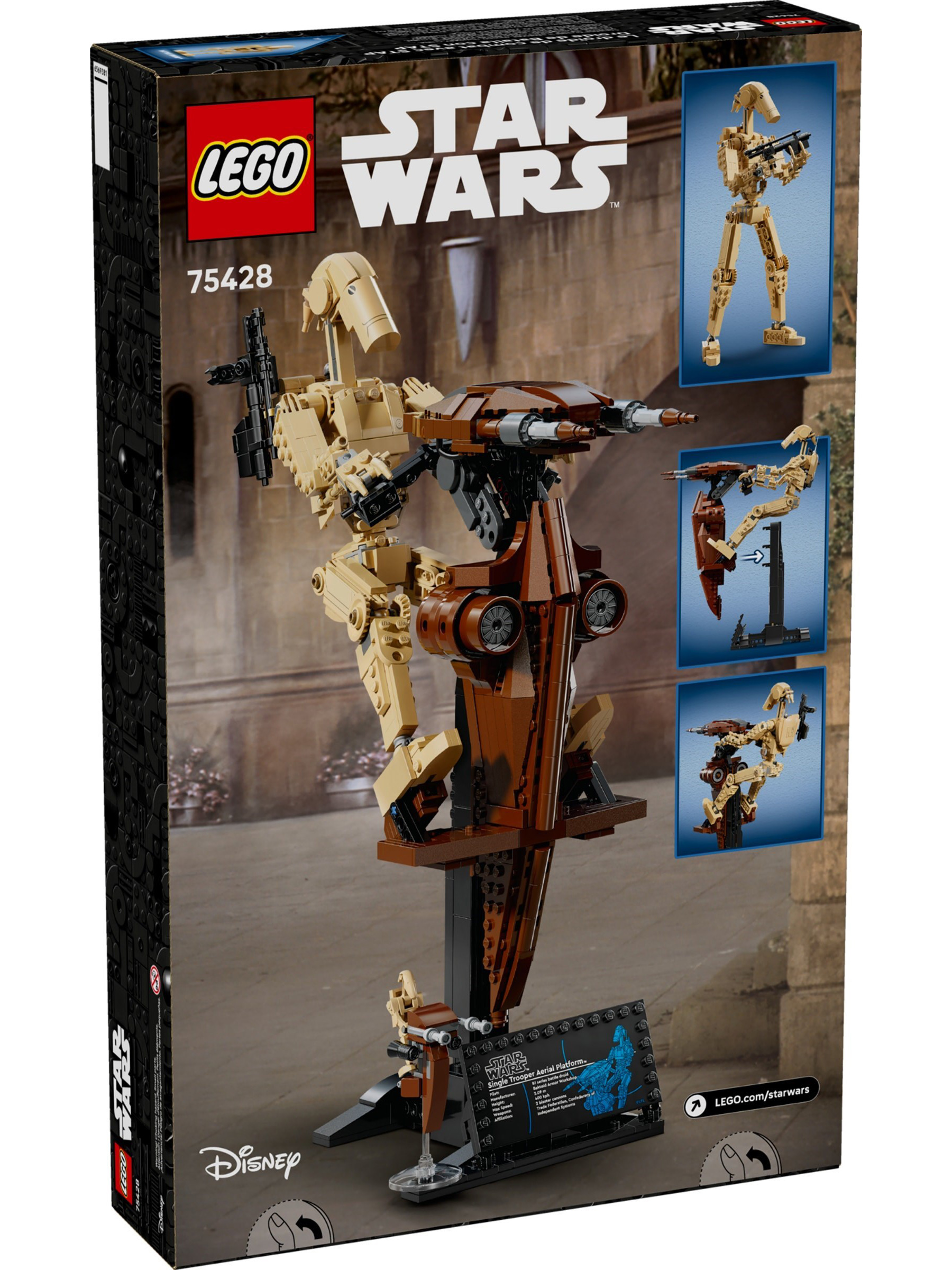 Конструктор LEGO Star Wars Боевой дроид с STAP 1088 дет. - фото 11