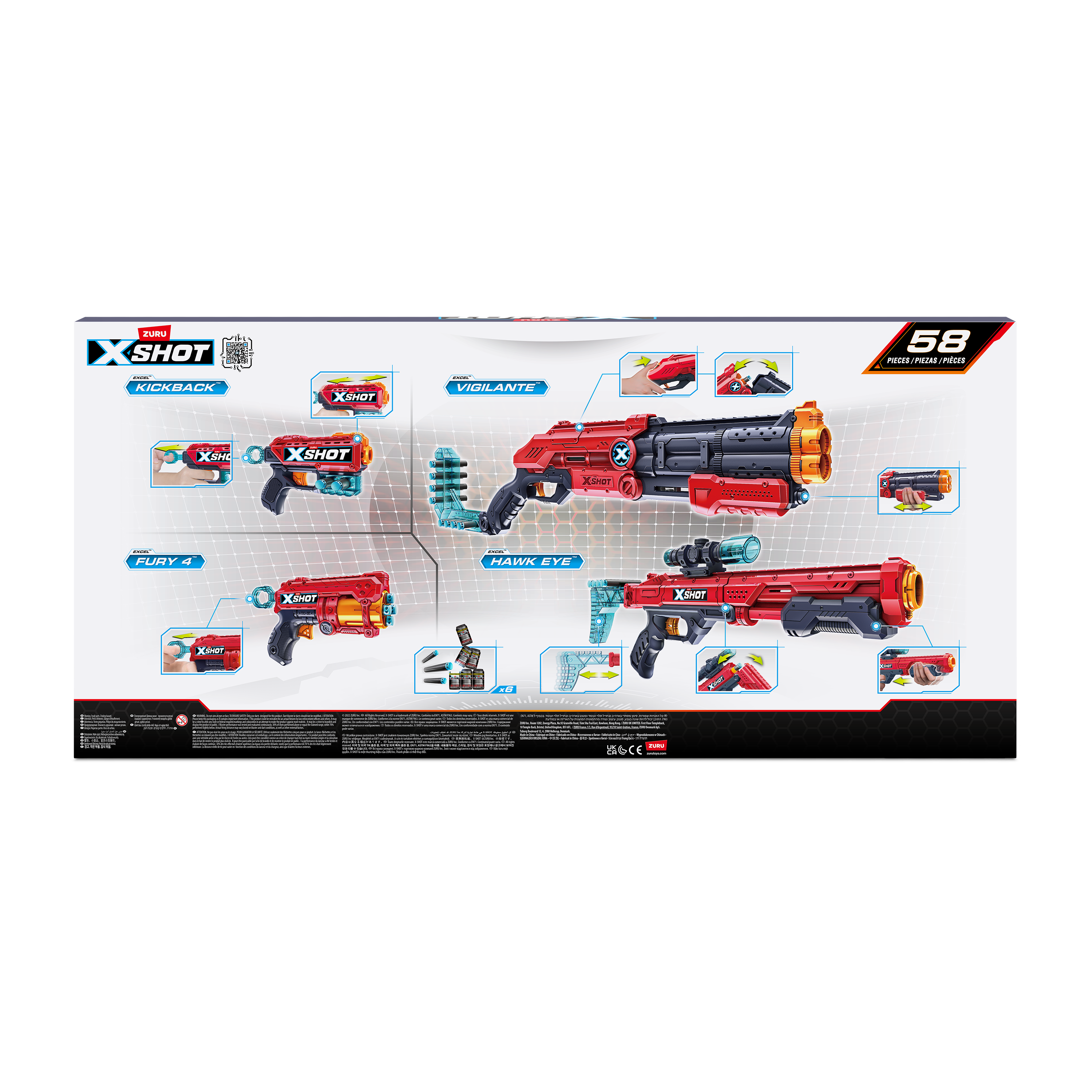 Бластер Zuru XSHOT  - фото 15