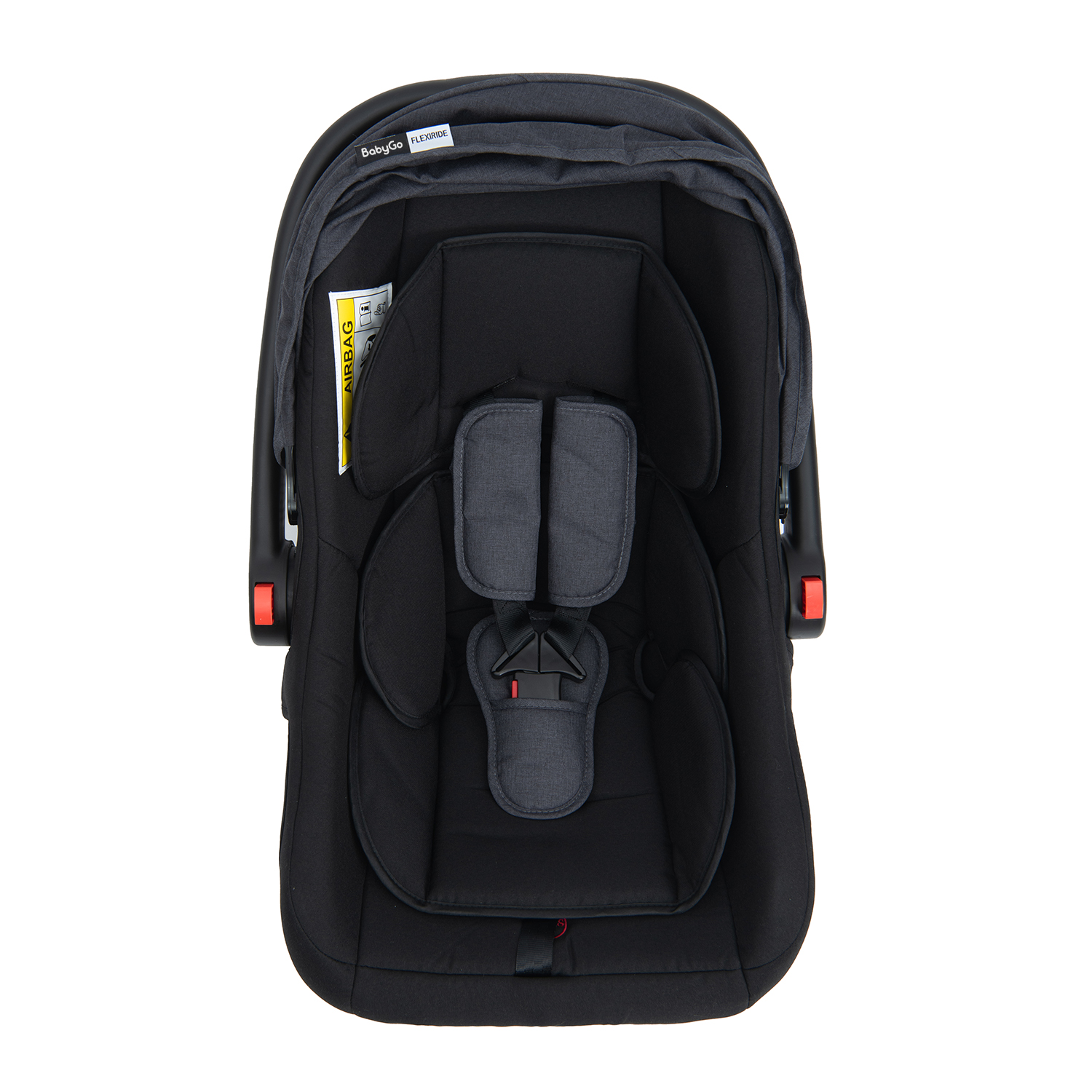 Коляска 3в1 BabyGo FlexiRide New серый - фото 22