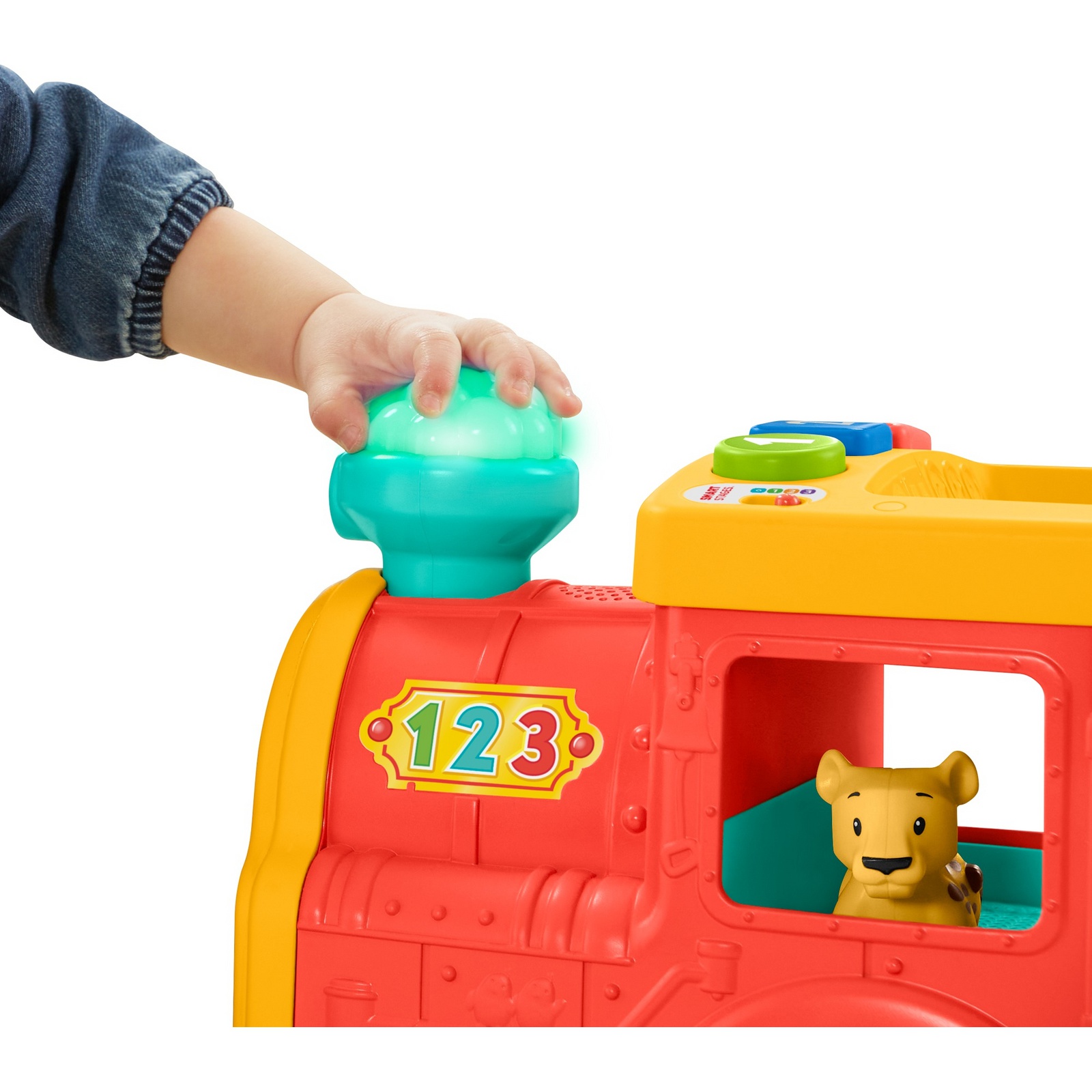 Экскаватор Fisher Price Little People АБВ-экспресс - фото 11