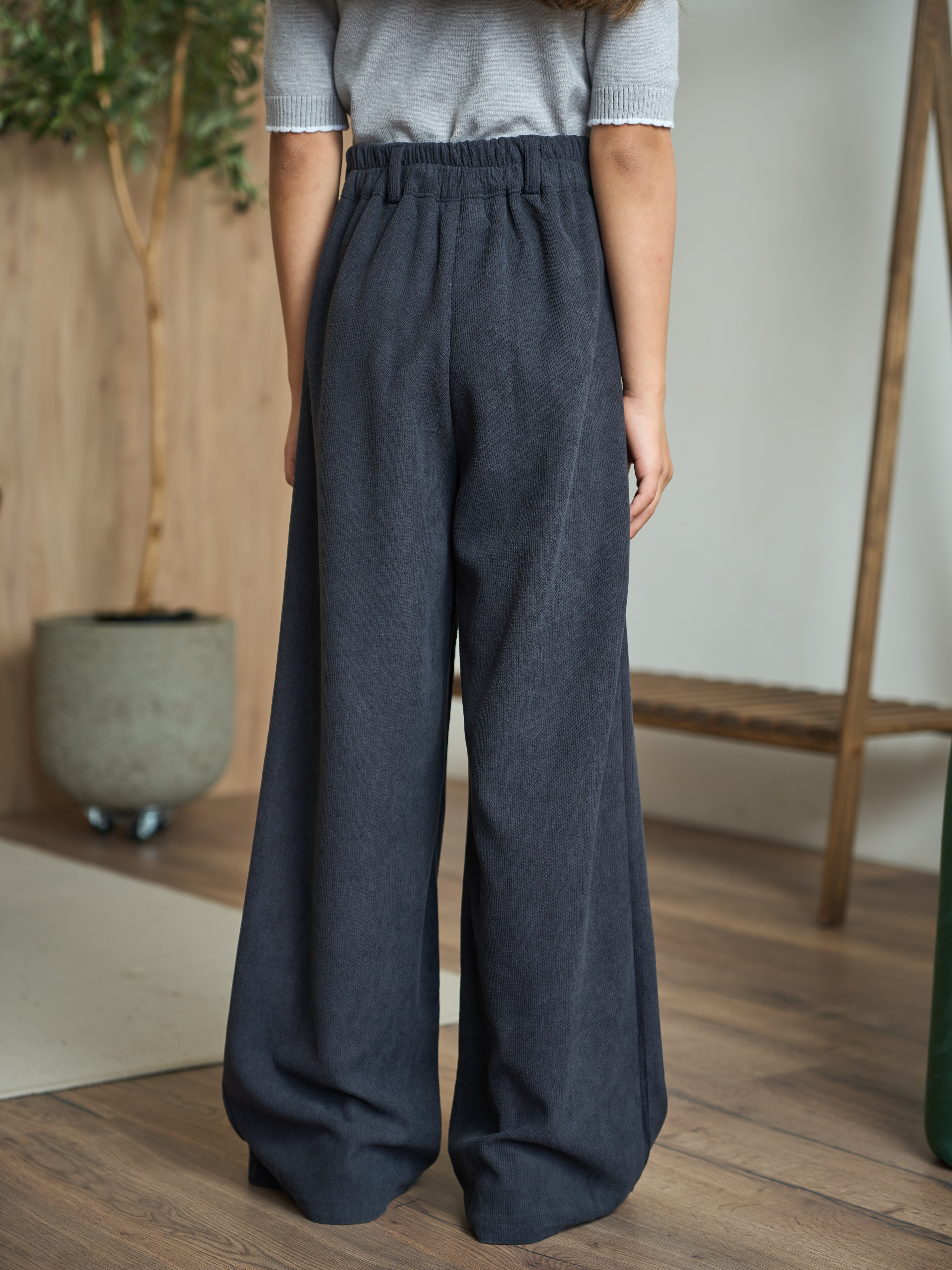 Брюки-палаццо СИНЯЯ МОДА W503A-G39 - фото 3