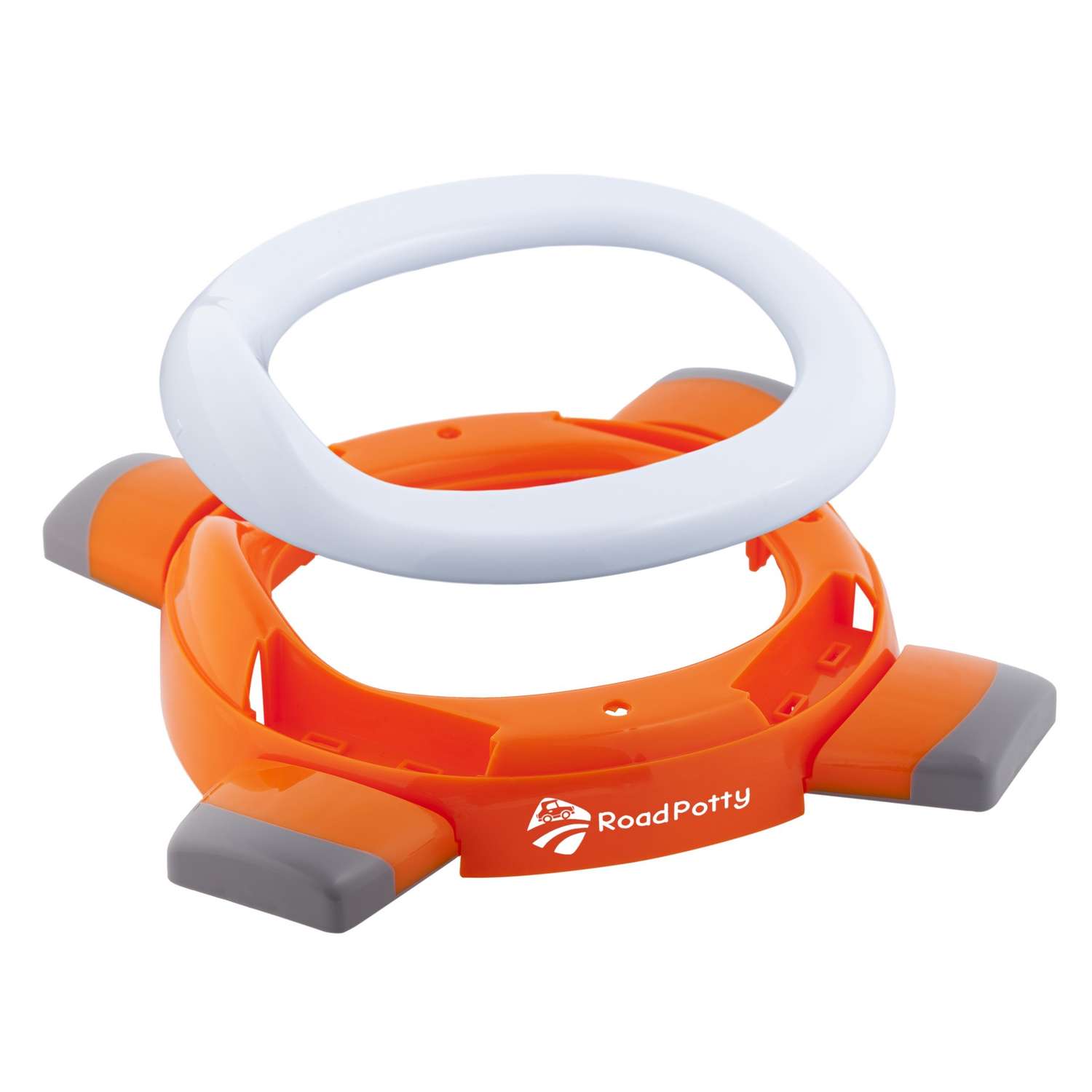 Горшок ROXY-KIDS RoadPotty дорожный Оранжевый HP-245R - фото 7