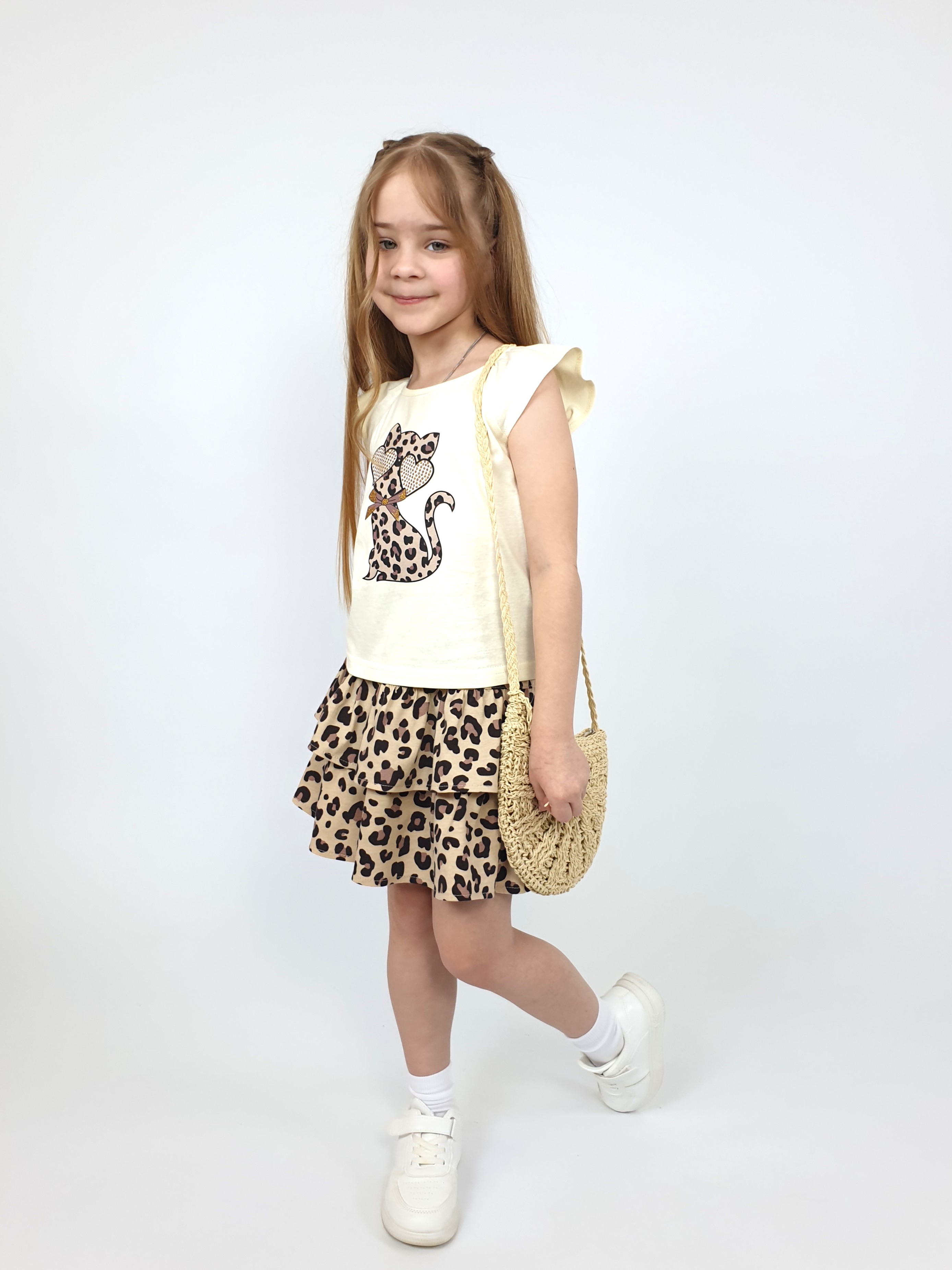 Футболка и юбка Luneva 02-126-4. - фото 7