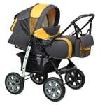 Коляска трансформер alis Amelia желтый