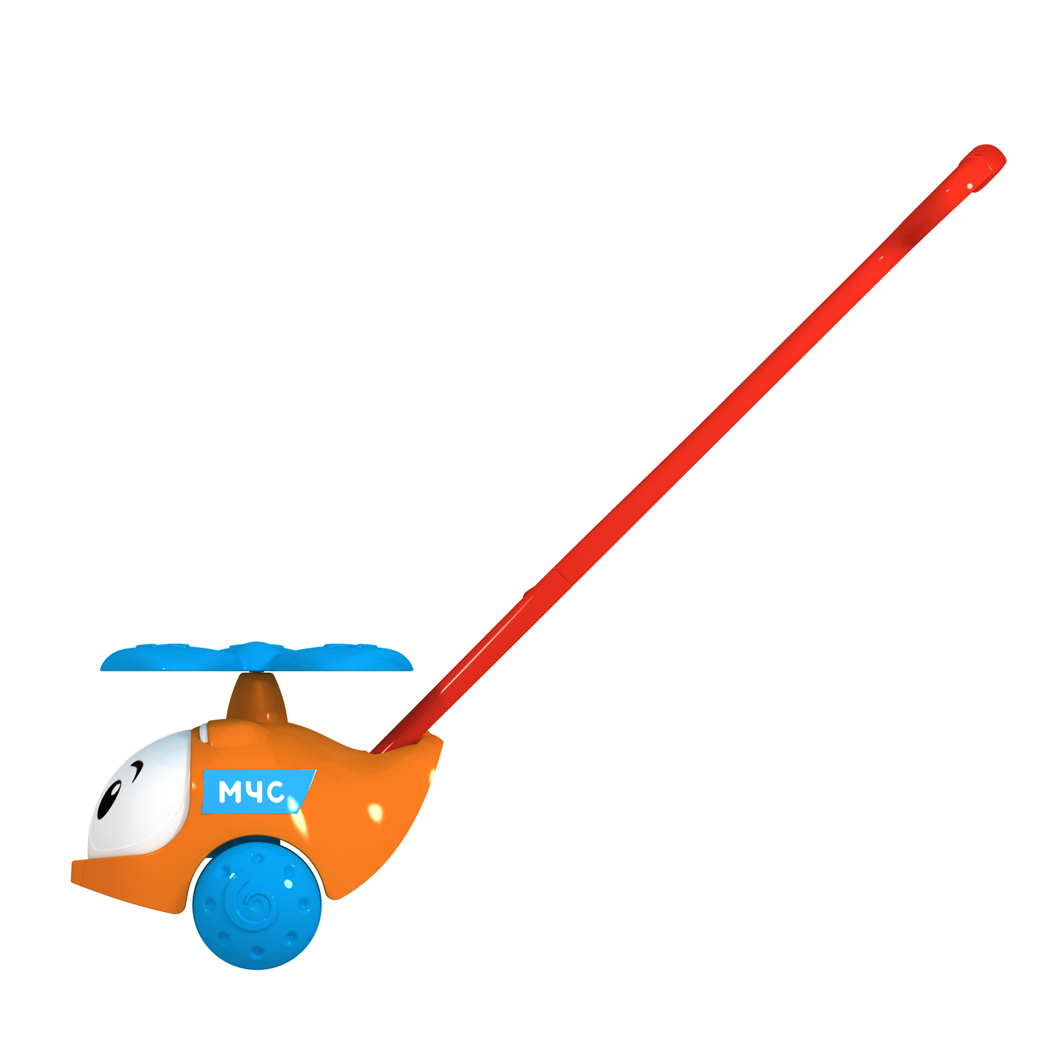 Игрушка STELLAR каталка Вертолетик МЧС - фото 5