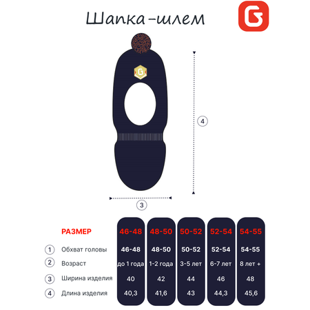 Шапка GUSTI