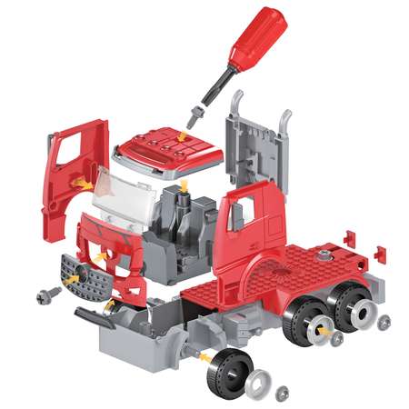 Конструктор Funky Toys Пожарная машина сборная игровая модель