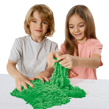 Кинетический песок Космический песок 0.5 кг (зелёный)