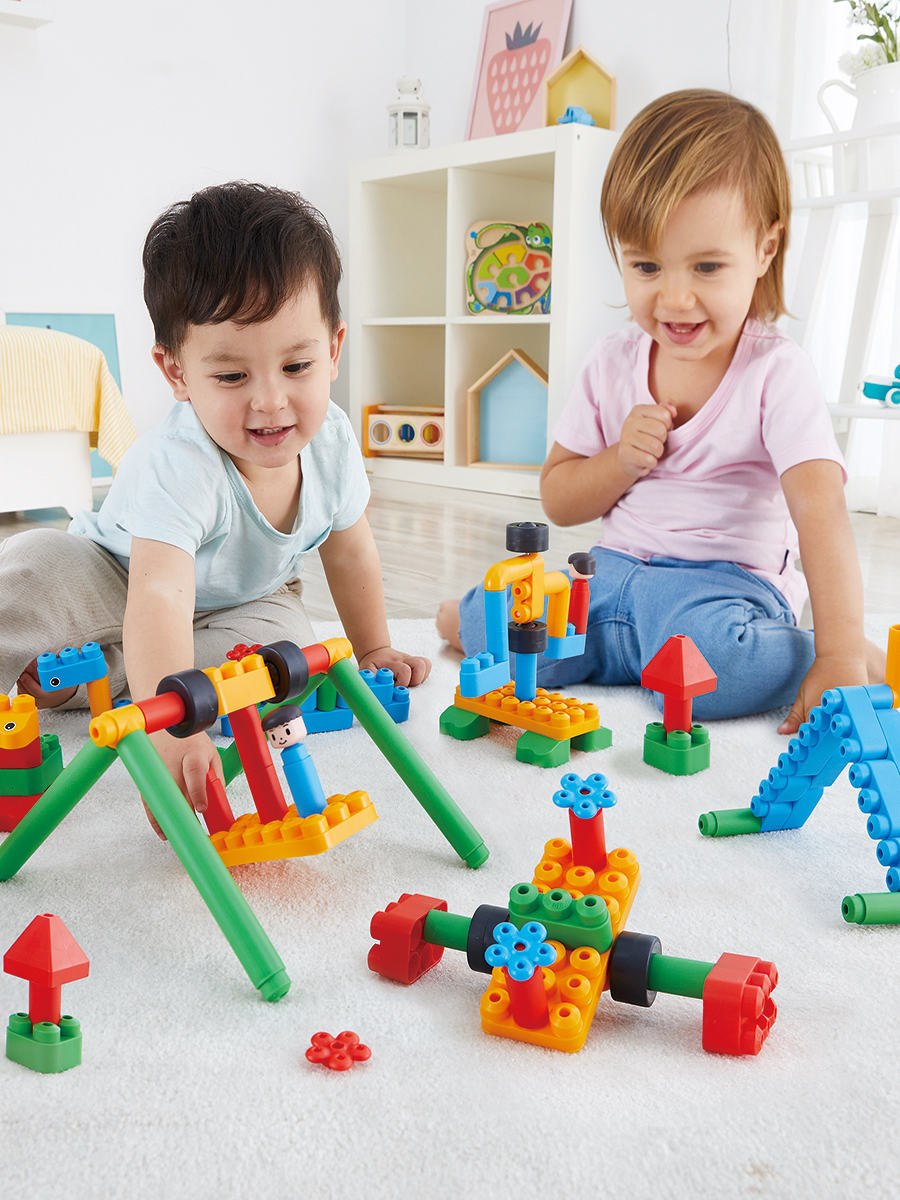 Конструктор Hape 110 дет. - фото 1