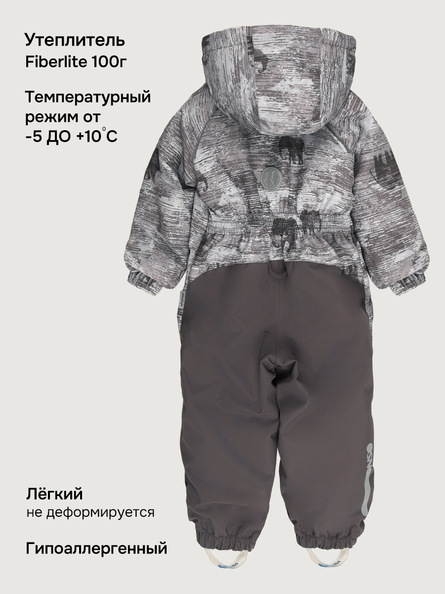 Комбинезон NIKASTYLE 8м1126 орех/асфальт - фото 5