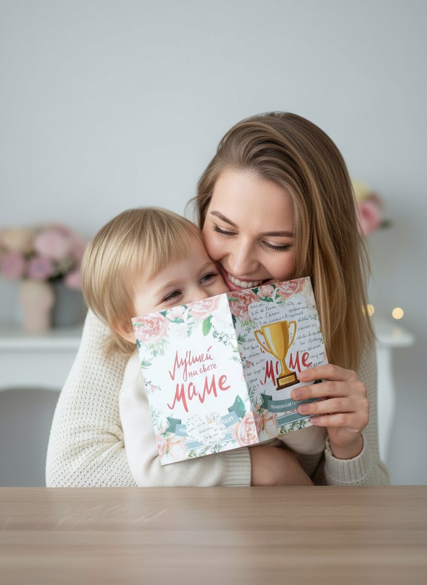 Лучшей маме на свете HappyLine Набор для создания открыток - фото 9