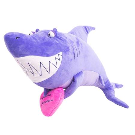 Игрушка мягкая button blue акула